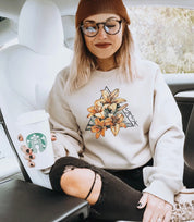 Lily Triangle Unisex Crewneck Sweatshirt | Sask Clothing - Blue Sky Fashions & Lingerie