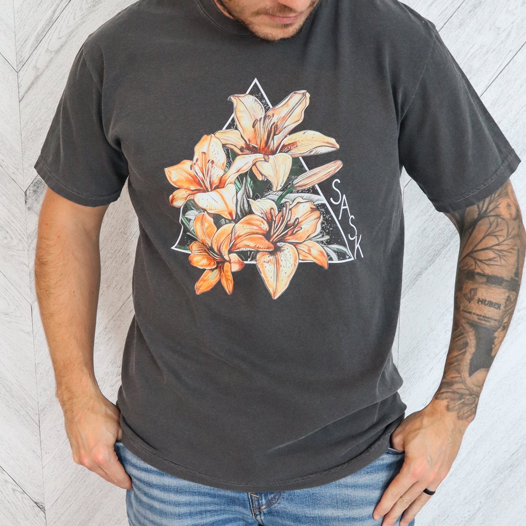 Lily Triangle Unisex T-shirt | Prairie Clothing - Blue Sky Fashions & Lingerie