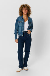 Lisa Denim jacket - Rich Blue - Blue Sky Fashions & Lingerie