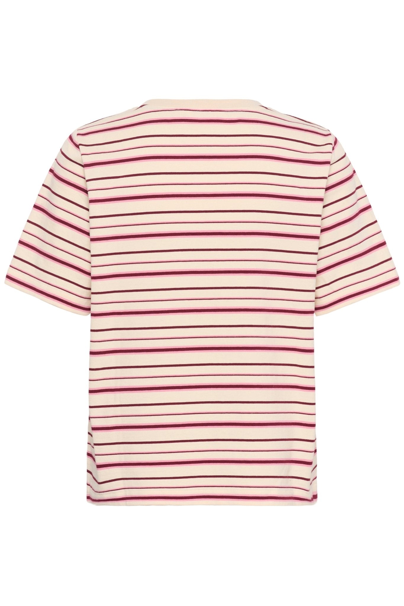 Liva Striped Cotton T-Shirt by Cream - Blue Sky Fashions & Lingerie