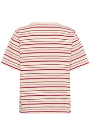Liva Striped Cotton T-Shirt by Cream - Blue Sky Fashions & Lingerie