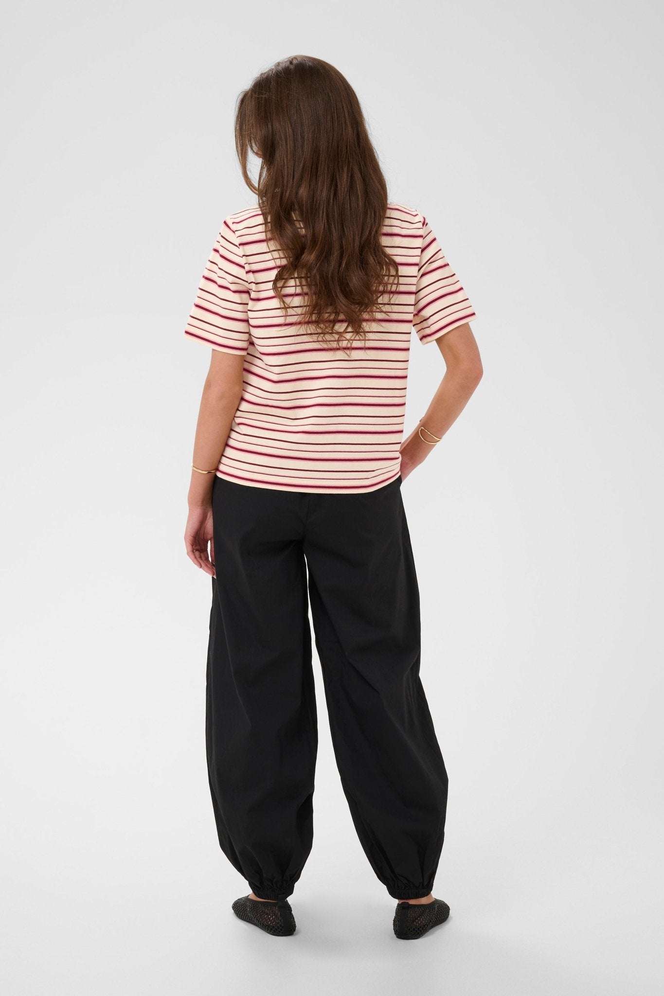 Liva Striped Cotton T-Shirt by Cream - Blue Sky Fashions & Lingerie