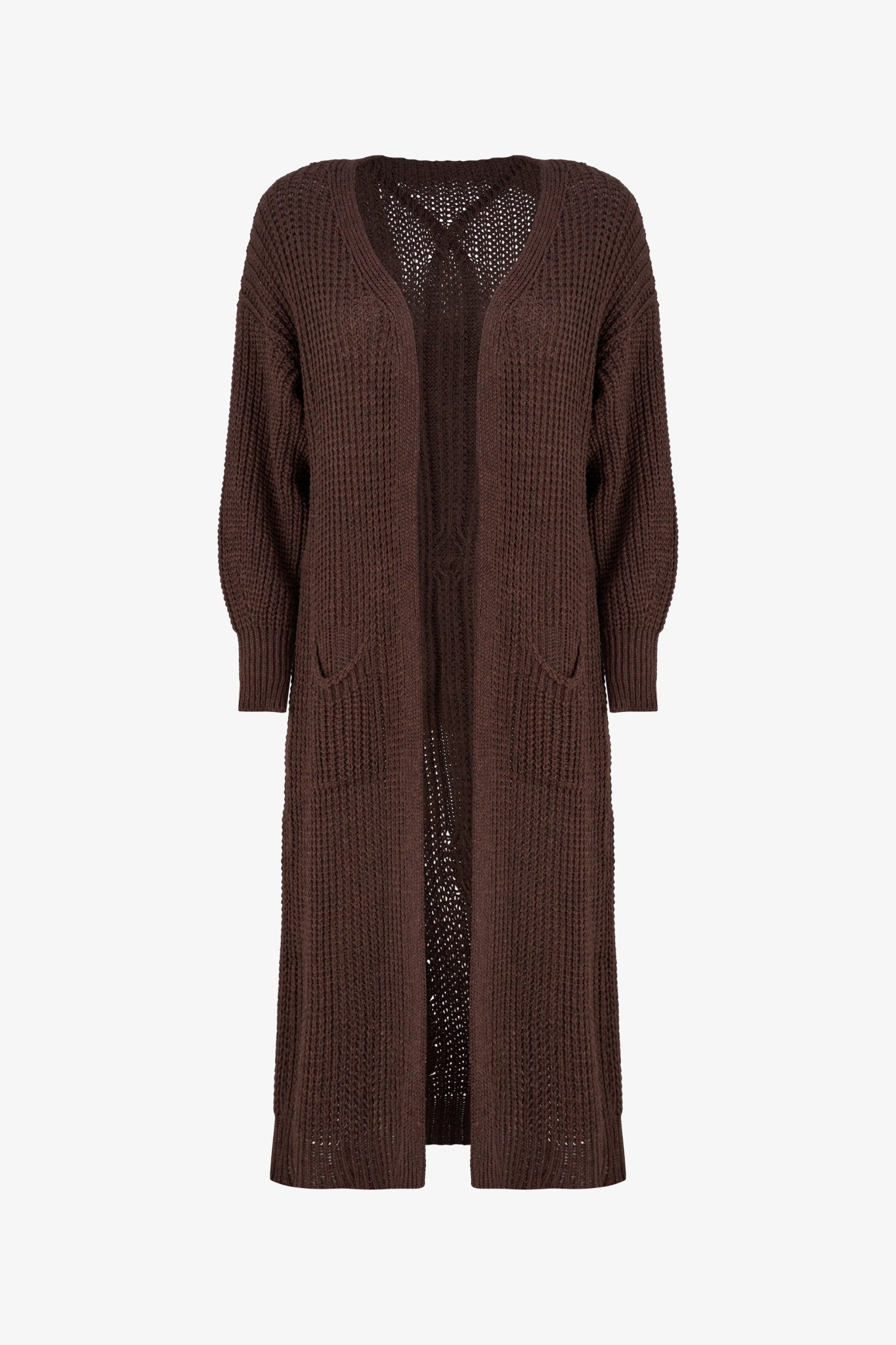 Long Knit Cardigan - Blue Sky Fashions & Lingerie