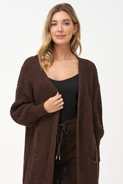 Long Knit Cardigan - Blue Sky Fashions & Lingerie