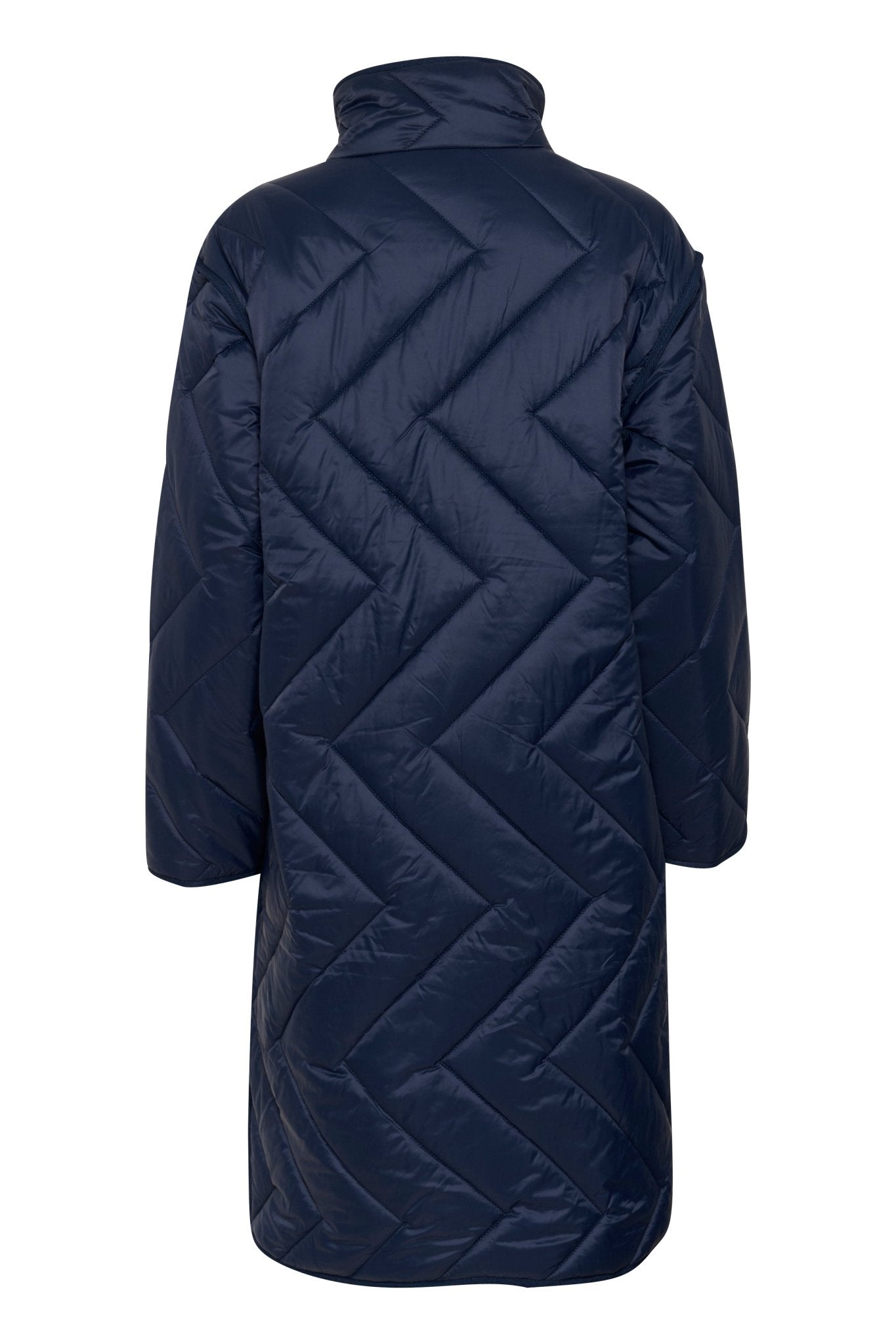 Lucinda lightweight long quilted jacket - Blue Sky Fashions & Lingerie