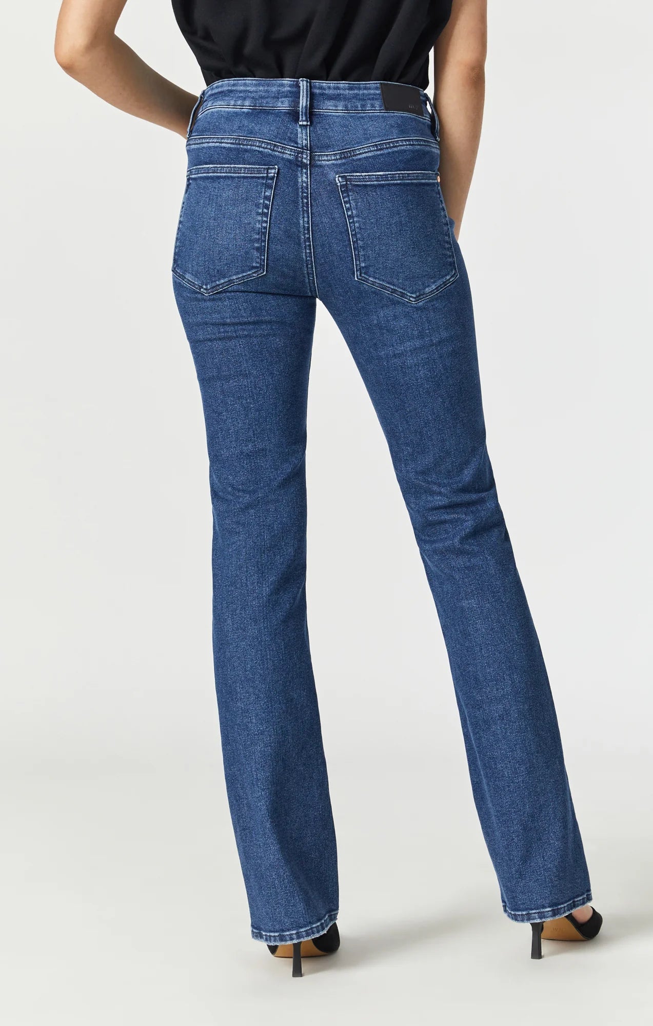 Maria Flare jeans - Mid Flex Blue - Blue Sky Fashions & Lingerie