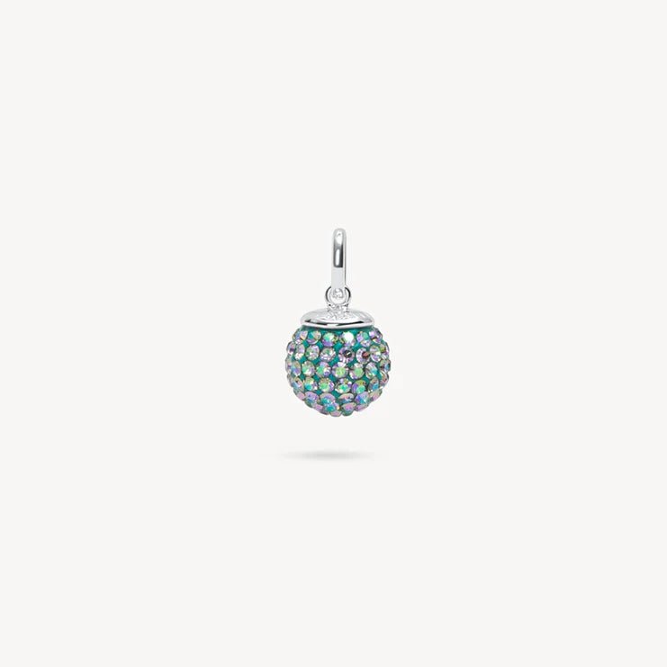 MEDIUM MERMAID SCALES SPARKLE BALL™ CHARM 10MM - Blue Sky Fashions & Lingerie