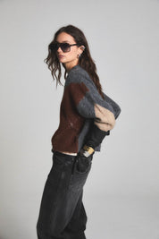 Micah Sweater - Grey melange - Blue Sky Fashions & Lingerie