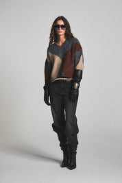 Micah Sweater - Grey melange - Blue Sky Fashions & Lingerie