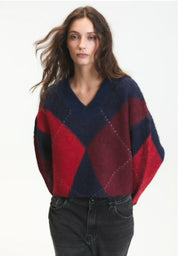 Micah Sweater - Navy melange - Blue Sky Fashions & Lingerie