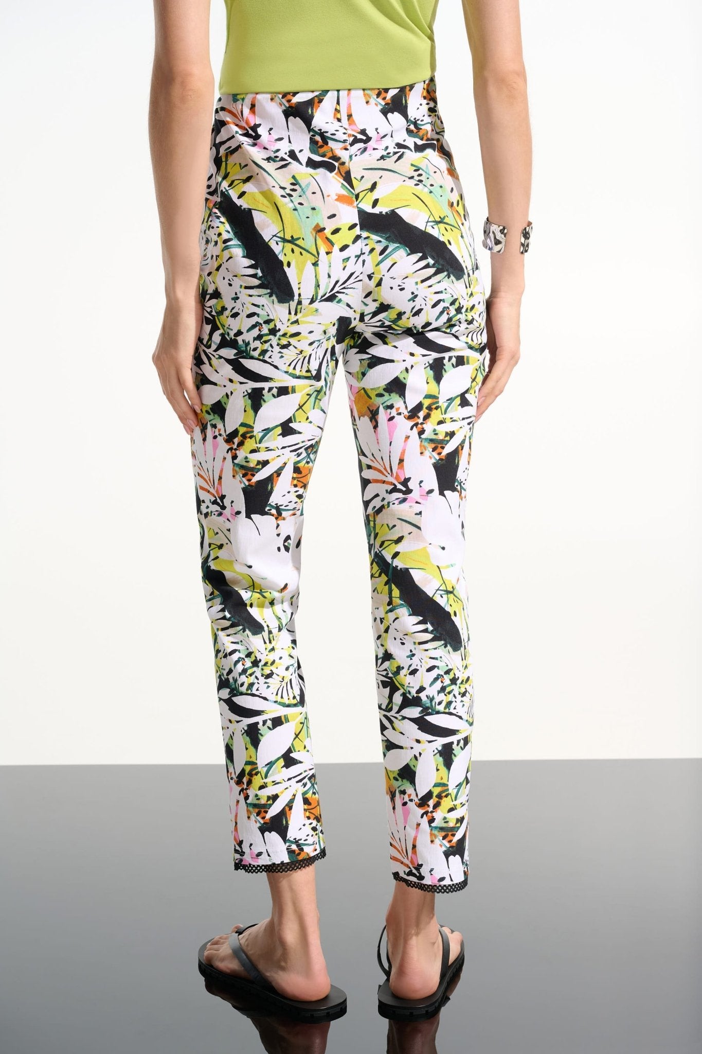 Millennium Tropical Print Pull - On Pants - Blue Sky Fashions & Lingerie