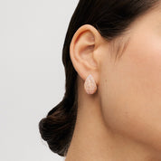 MINI DREAM PUFF™ SPARKLE STUD EARRINGS - Rose Gold - Blue Sky Fashions & Lingerie