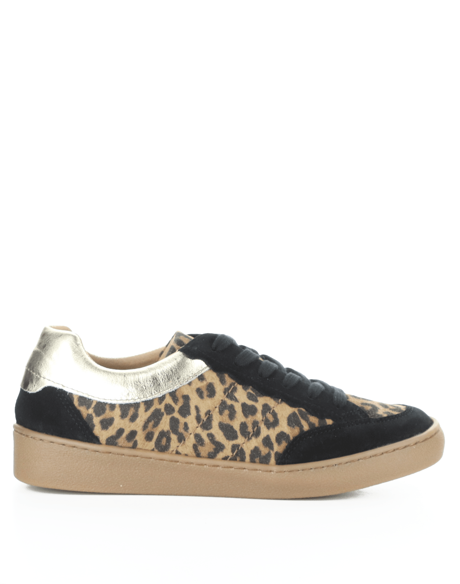 Missy leather sneakers by Bos & Co - leopard print - Blue Sky Fashions & Lingerie