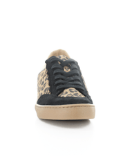 Missy leather sneakers by Bos & Co - leopard print - Blue Sky Fashions & Lingerie