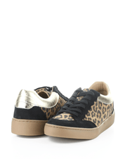 Missy leather sneakers by Bos & Co - leopard print - Blue Sky Fashions & Lingerie