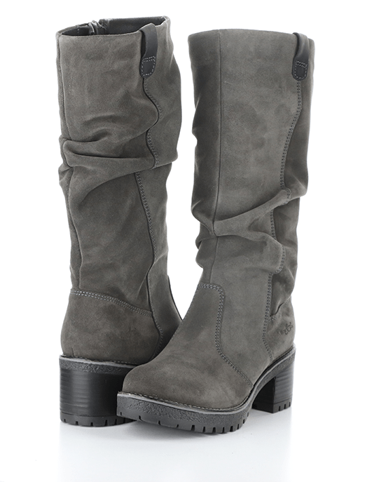 Mist leather boot by Bos & Co - anthracite - Blue Sky Fashions & Lingerie