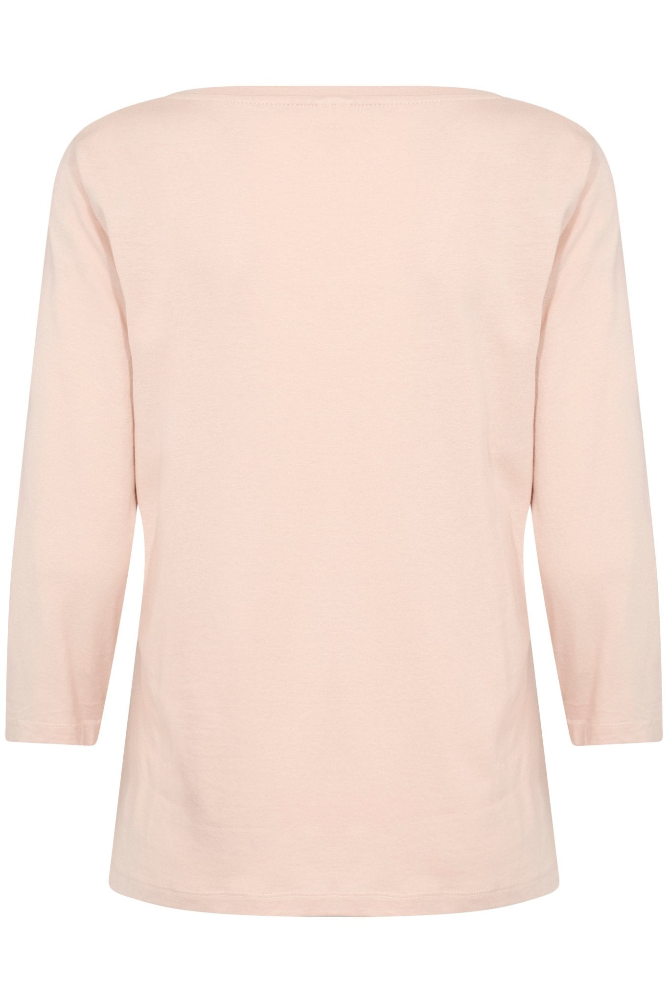 Naia Glitter V - neck 3/4 sleeve T-shirt by Cream - Sepia Rose - Blue Sky Fashions & Lingerie