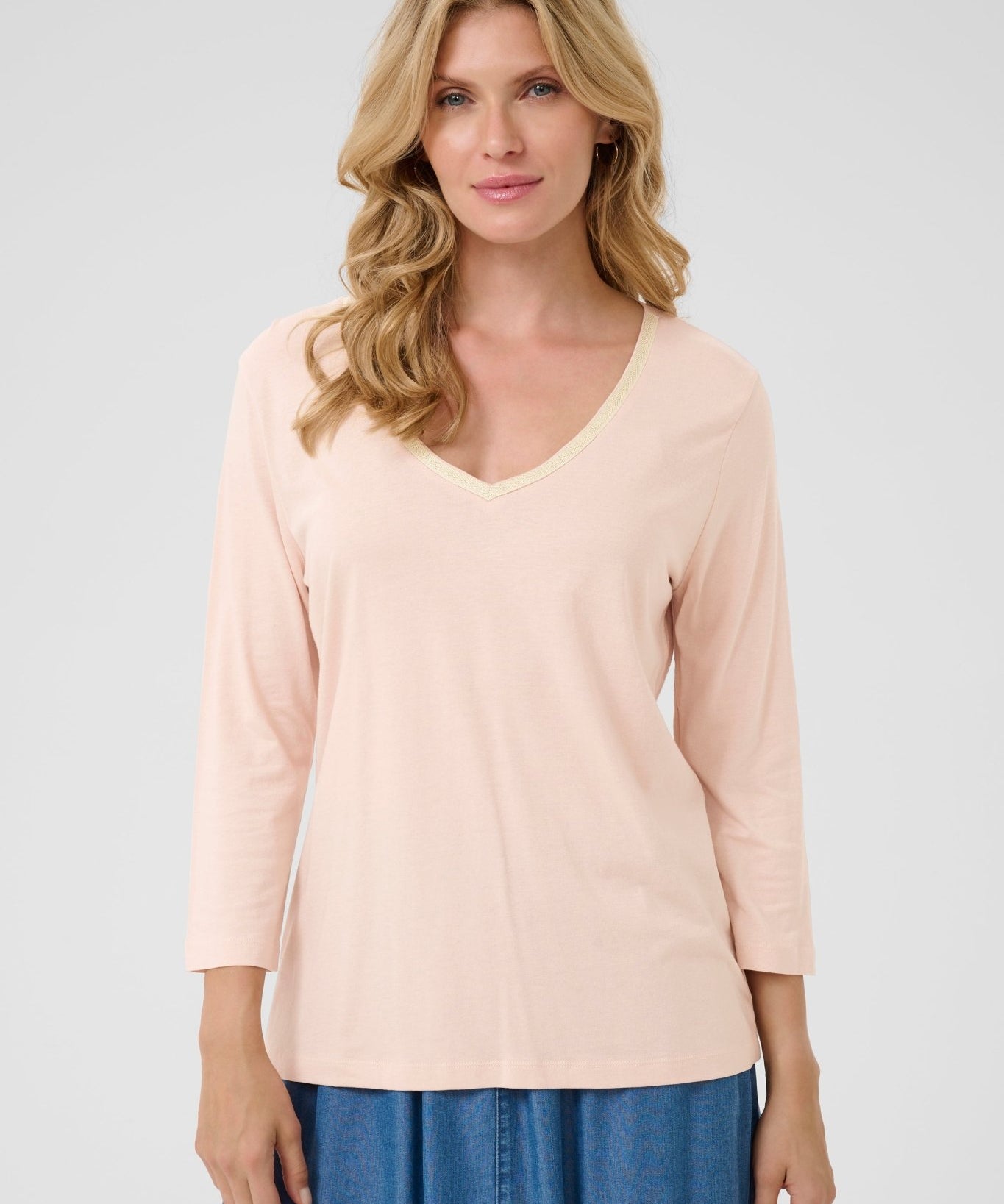 4 sleeve T-shirt by Cream - Sepia Rose - Blue Sky Fashions & Lingerie