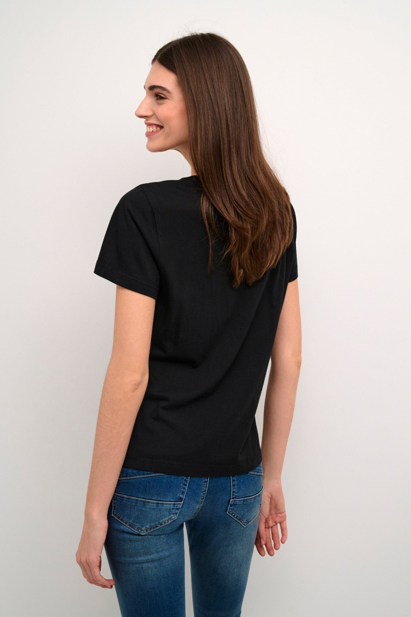 Naia T-shirt by Cream - black - Blue Sky Fashions & Lingerie