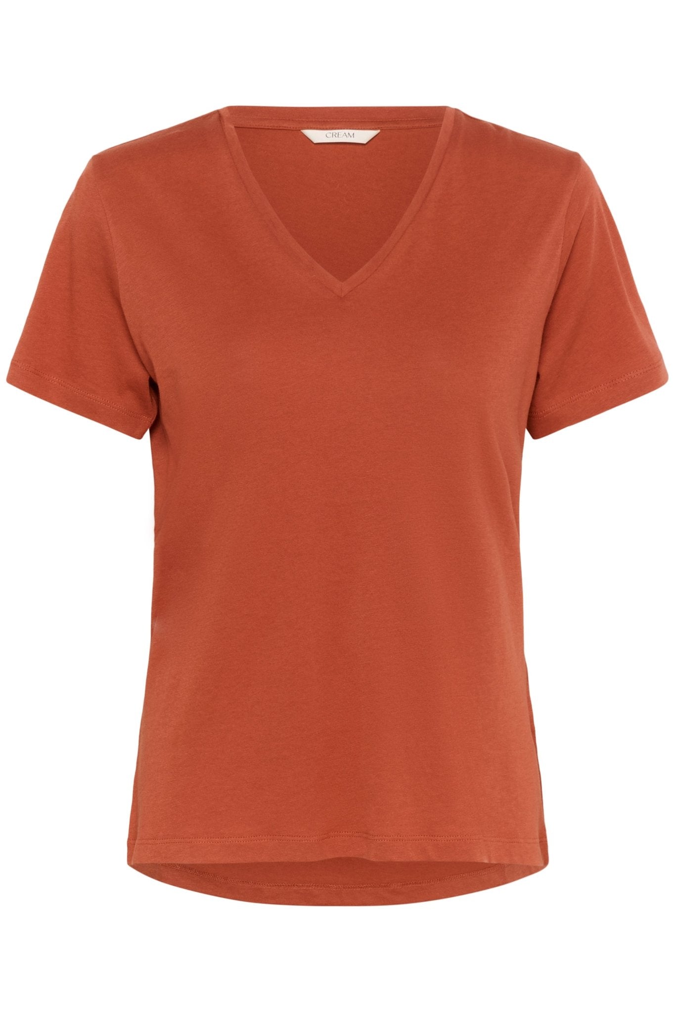 Naia V - neck T-shirt by Cream - bruschetta - Blue Sky Fashions & Lingerie