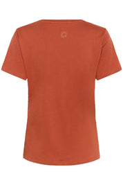 Naia V - neck T-shirt by Cream - bruschetta - Blue Sky Fashions & Lingerie