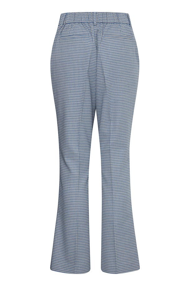 NICOL Trousers - Blue Houndstooth - Blue Sky Fashions & Lingerie