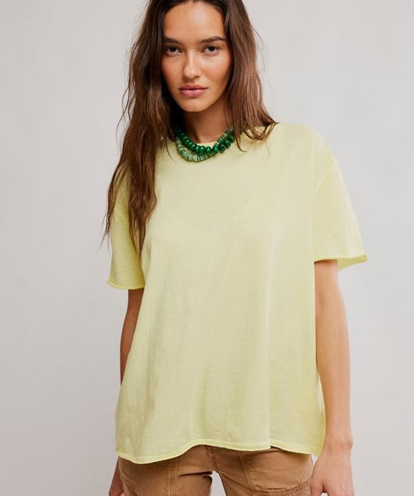 Nina Tee - lemon water - Blue Sky Fashions & Lingerie