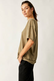 Nina Tee - olive stone - Blue Sky Fashions & Lingerie