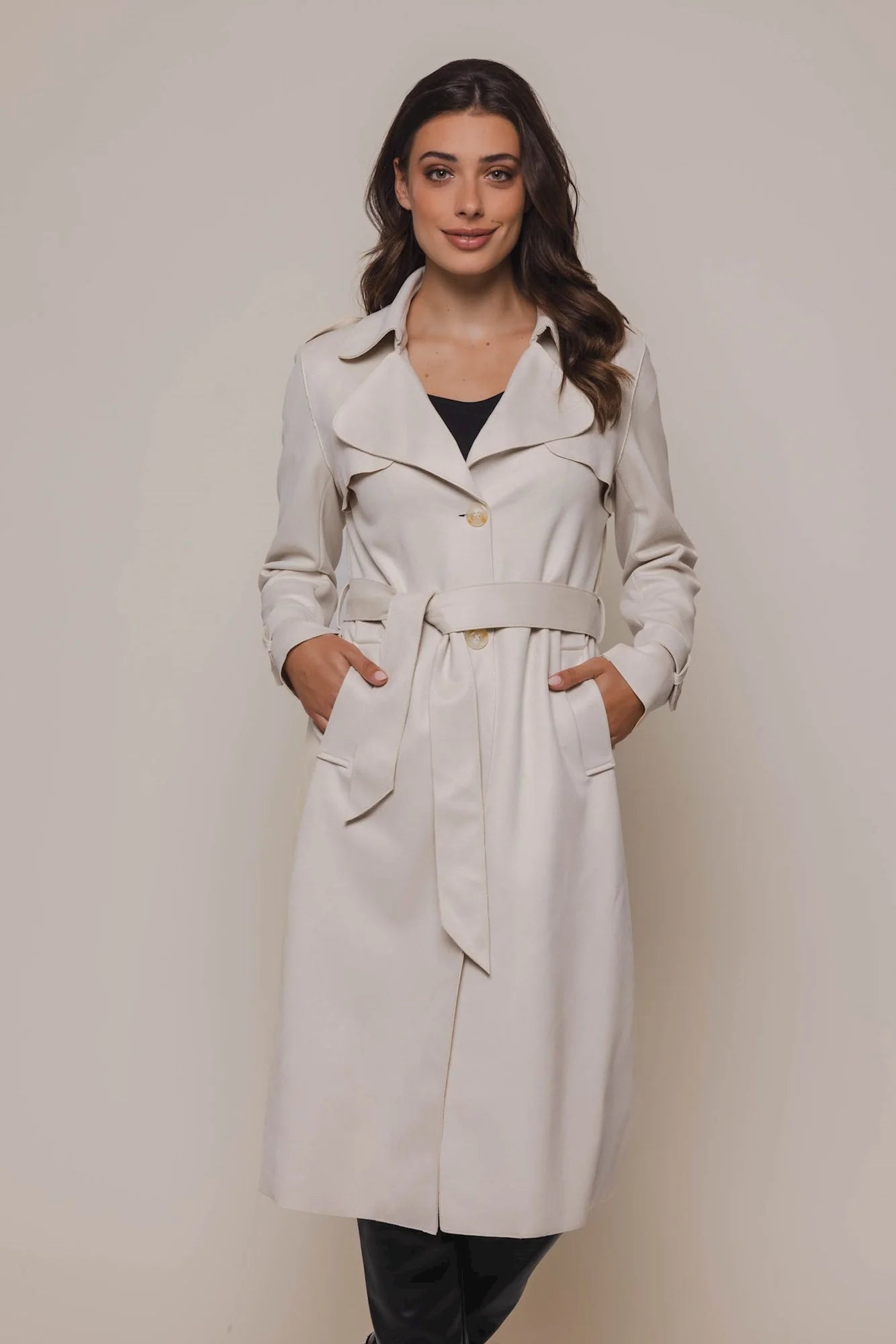 Nula Trench Coat by Rino & Pelle - Blue Sky Fashions & Lingerie