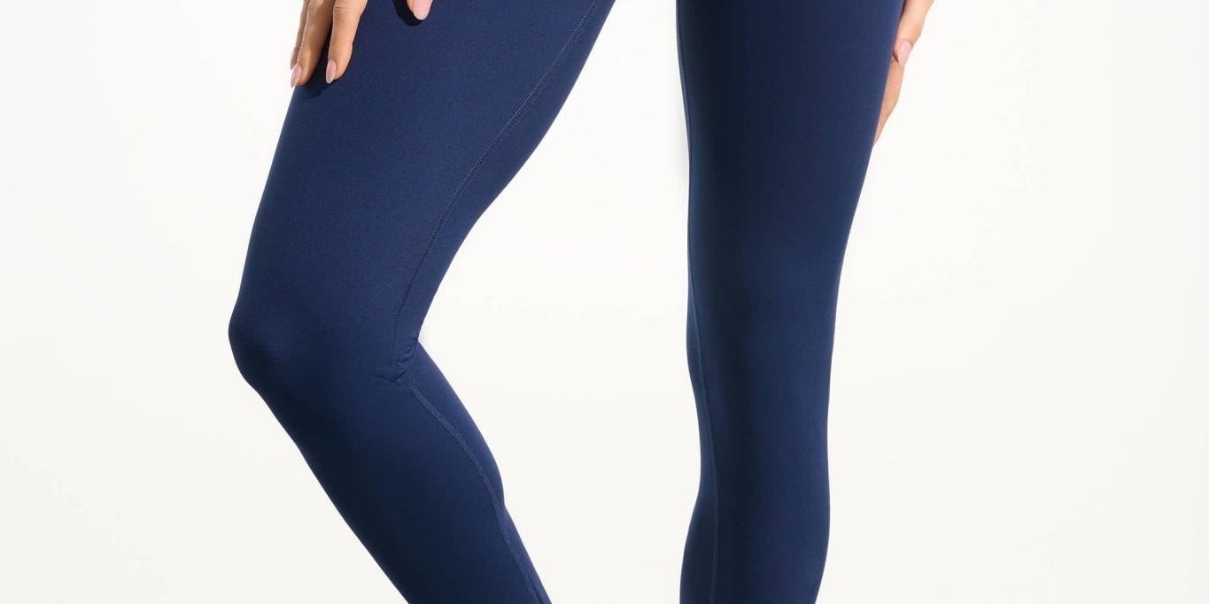 Nylon Spandex Compression Leggings 26125 Indigo - Blue Sky Fashions &amp; Lingerie