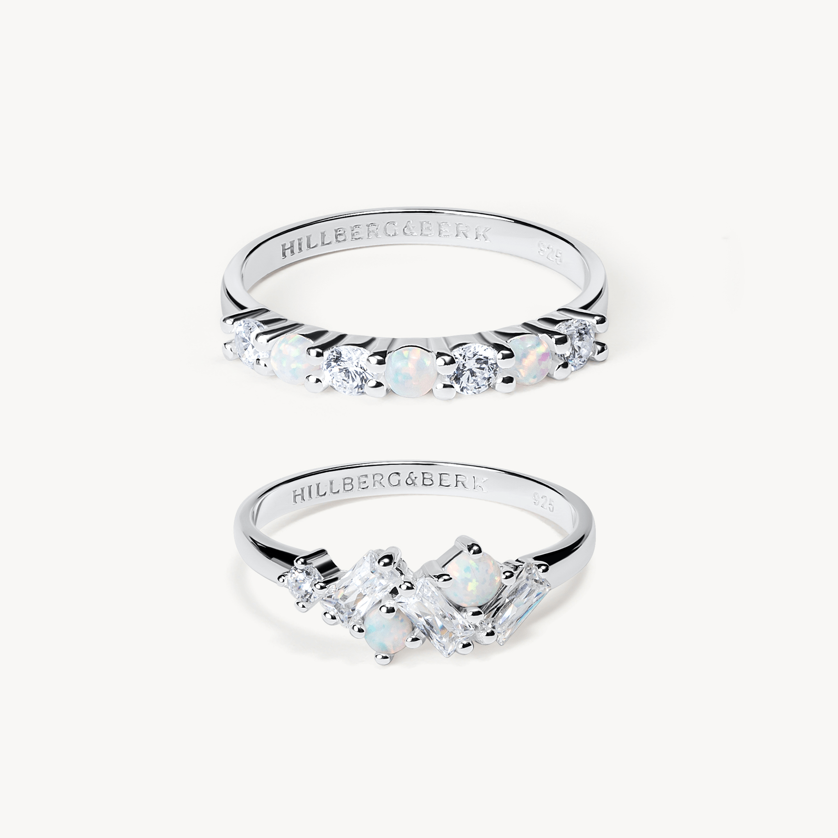 OPAL RING SET - STERLING SILVER - Blue Sky Fashions & Lingerie