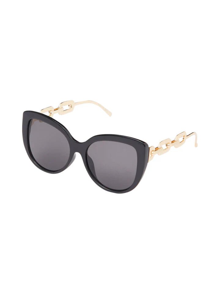 Paihia - Black With Gold Sunglasses -202095 - Blue Sky Fashions & Lingerie