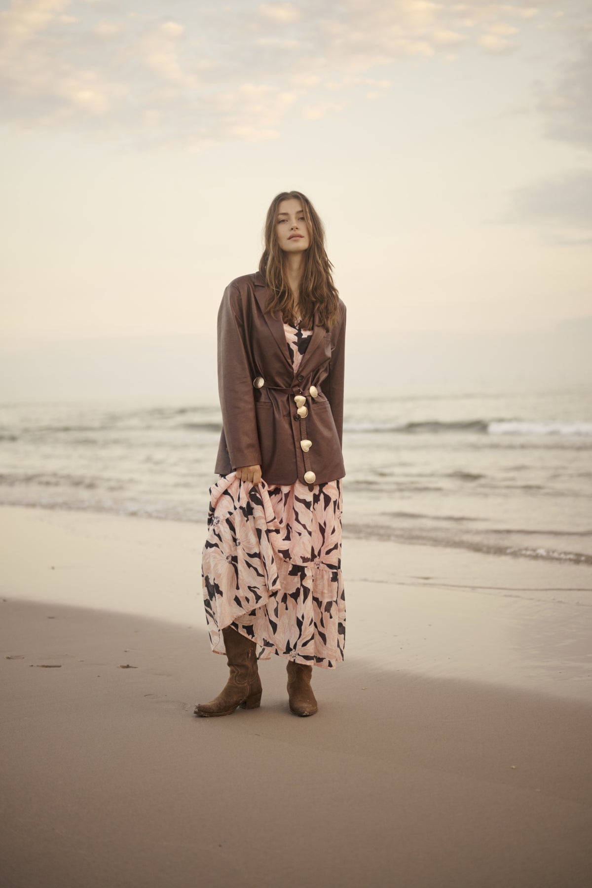 Paloma Vegan Leather Blazer - Blue Sky Fashions & Lingerie