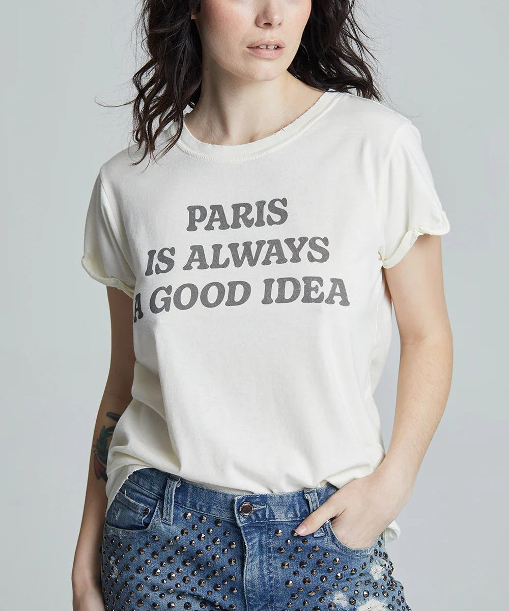 Paris Is Always A Good Idea - Pearl - Blue Sky Fashions & Lingerie