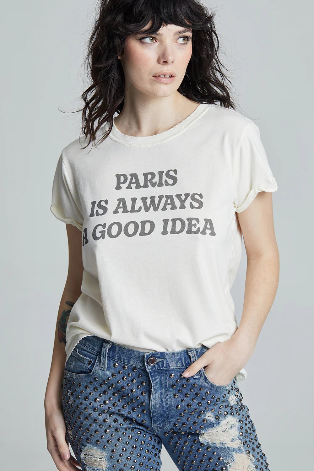 Paris Is Always A Good Idea - Pearl - Blue Sky Fashions & Lingerie