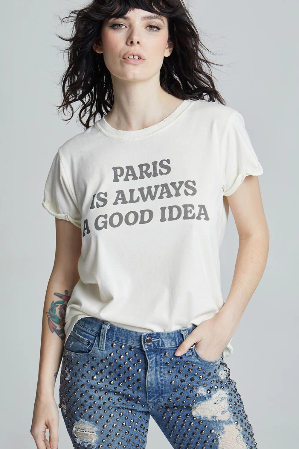 Paris Is Always A Good Idea - Pearl - Blue Sky Fashions & Lingerie