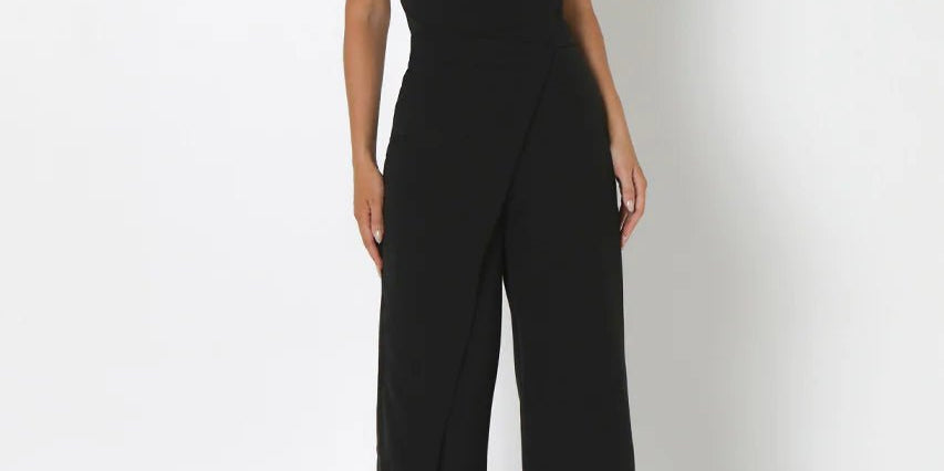 Patricia Jumpsuit | Black - Blue Sky Fashions &amp; Lingerie