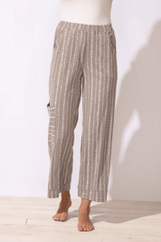 Peruvian Cotton Driftwood Renew Pant - Fog - Blue Sky Fashions & Lingerie