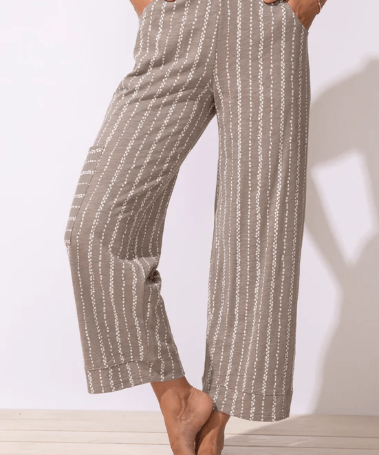 Peruvian Cotton Driftwood Renew Pant - Fog - Blue Sky Fashions & Lingerie