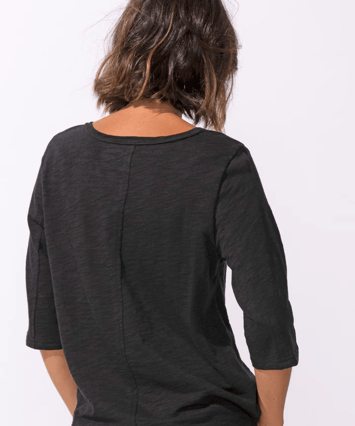 Peruvian Cotton Magic Tee (Take it Up a Notch!) Black - Blue Sky Fashions & Lingerie