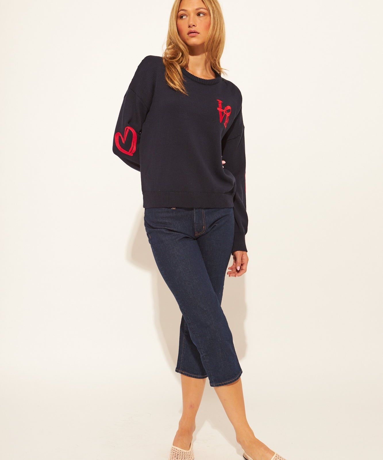 Pierre sweater - midnight love - Blue Sky Fashions & Lingerie