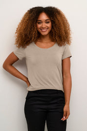 Poppy T-shirt - Timber Wolf - Blue Sky Fashions & Lingerie