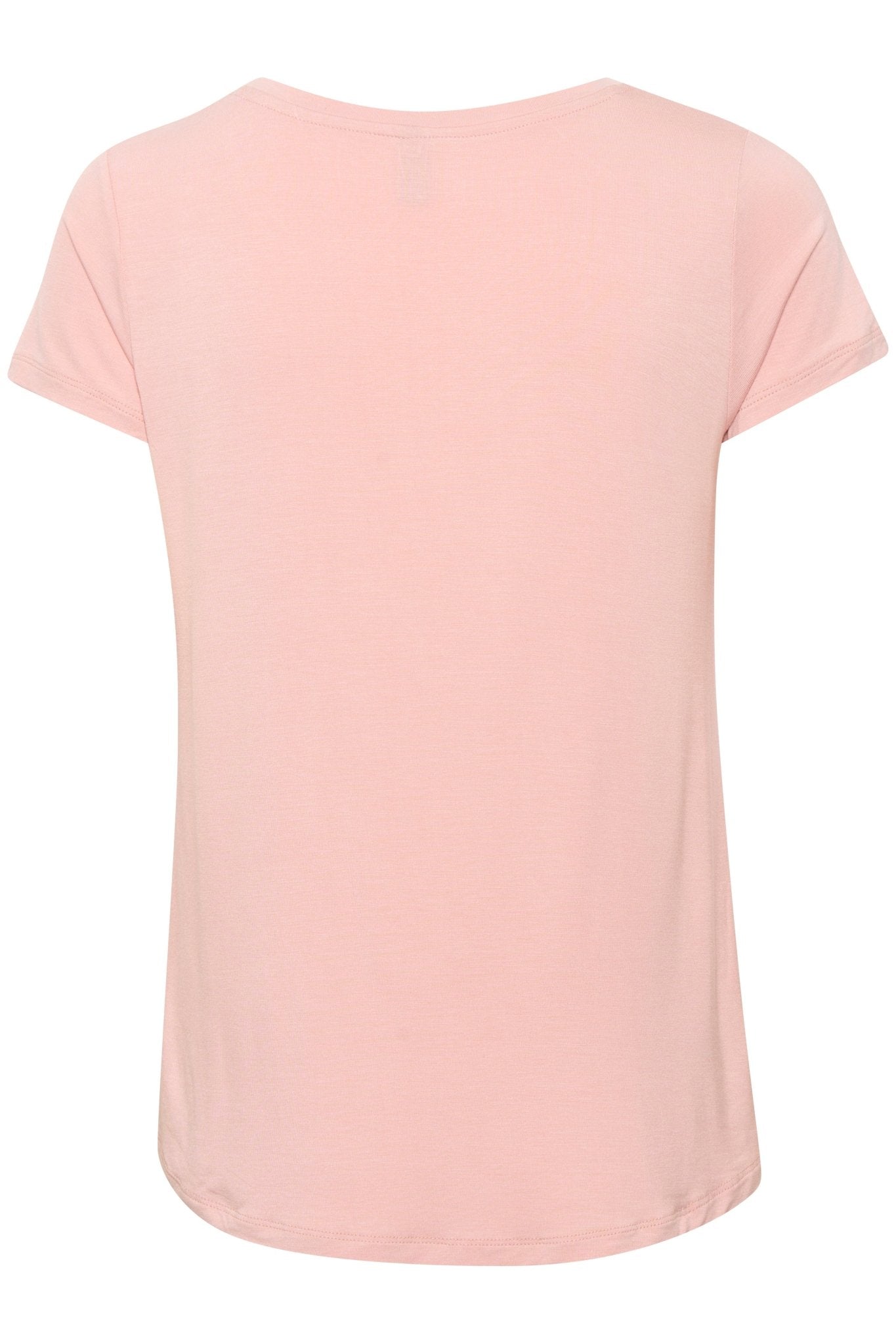 Poppy v - neck tee by Culture - pale mauve - Blue Sky Fashions & Lingerie