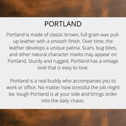 PORTLAND LEATHER LAPTOP BAG - SANDAL - Blue Sky Fashions & Lingerie