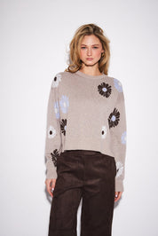 Presley Sweater by John + Jenn - Rose Bouquet - Blue Sky Fashions & Lingerie