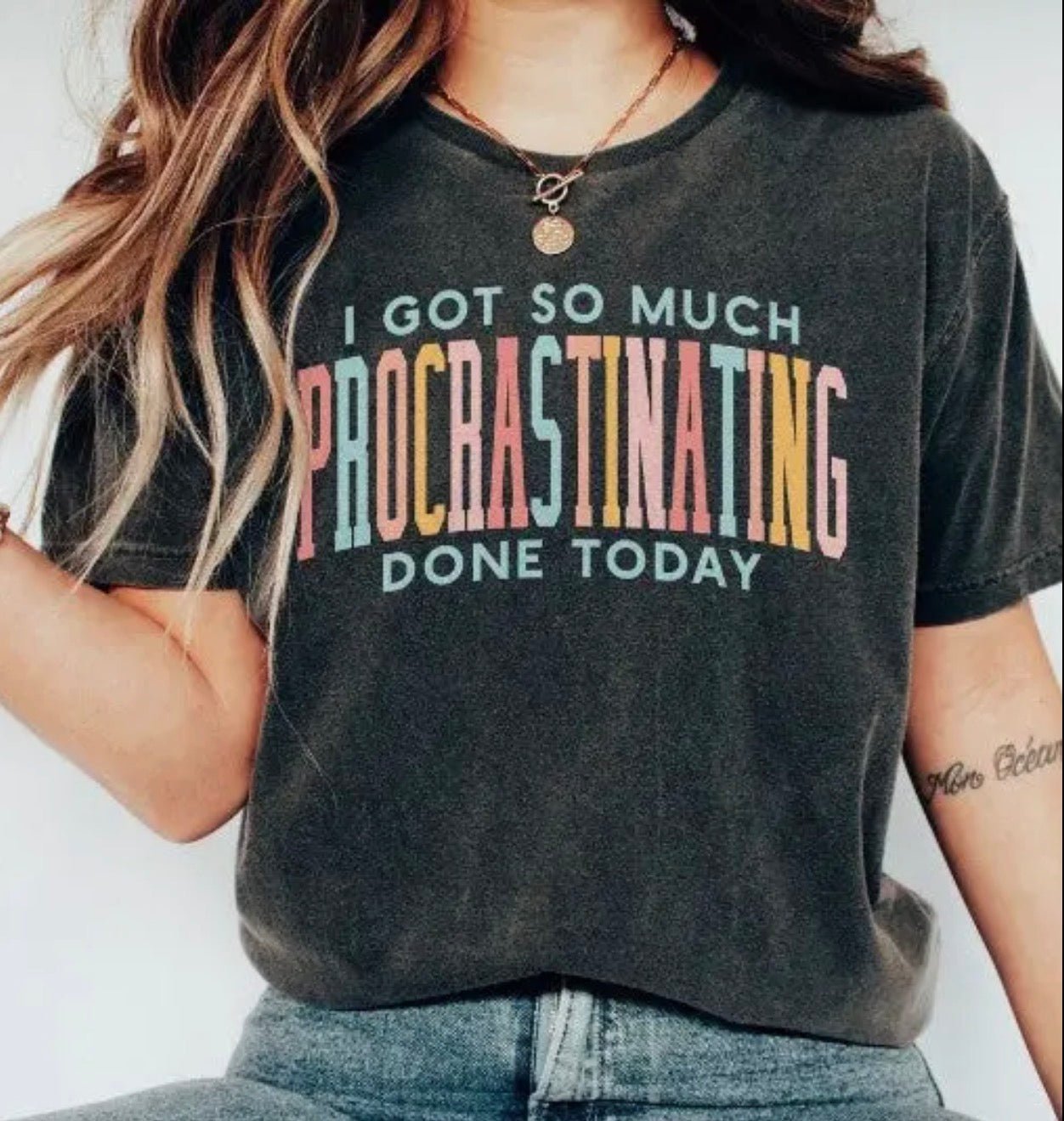 Procrastinating T-Shirt - Blue Sky Fashions & Lingerie