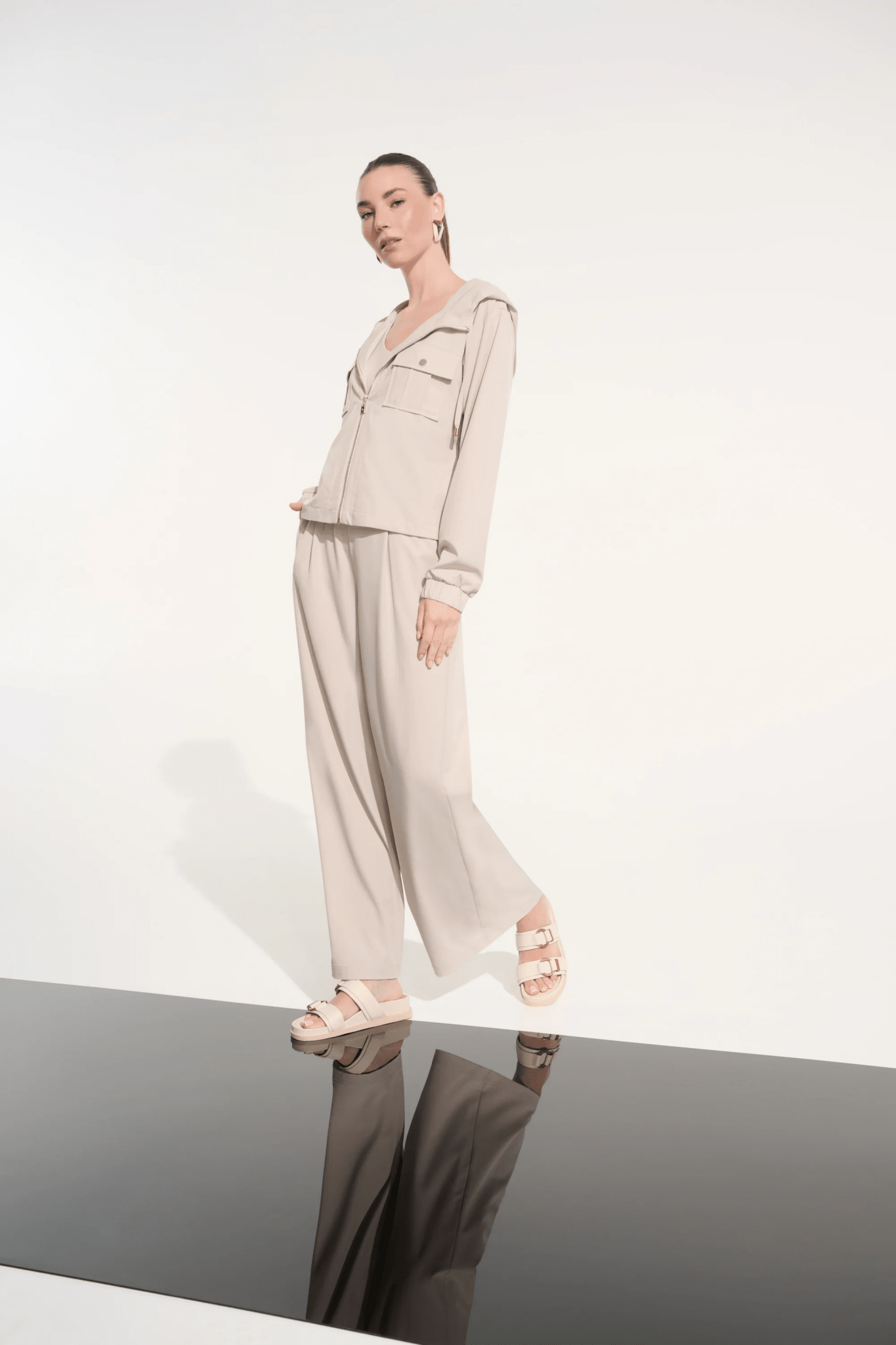 Pull - On Wide Leg Pants 262622 - Blue Sky Fashions & Lingerie