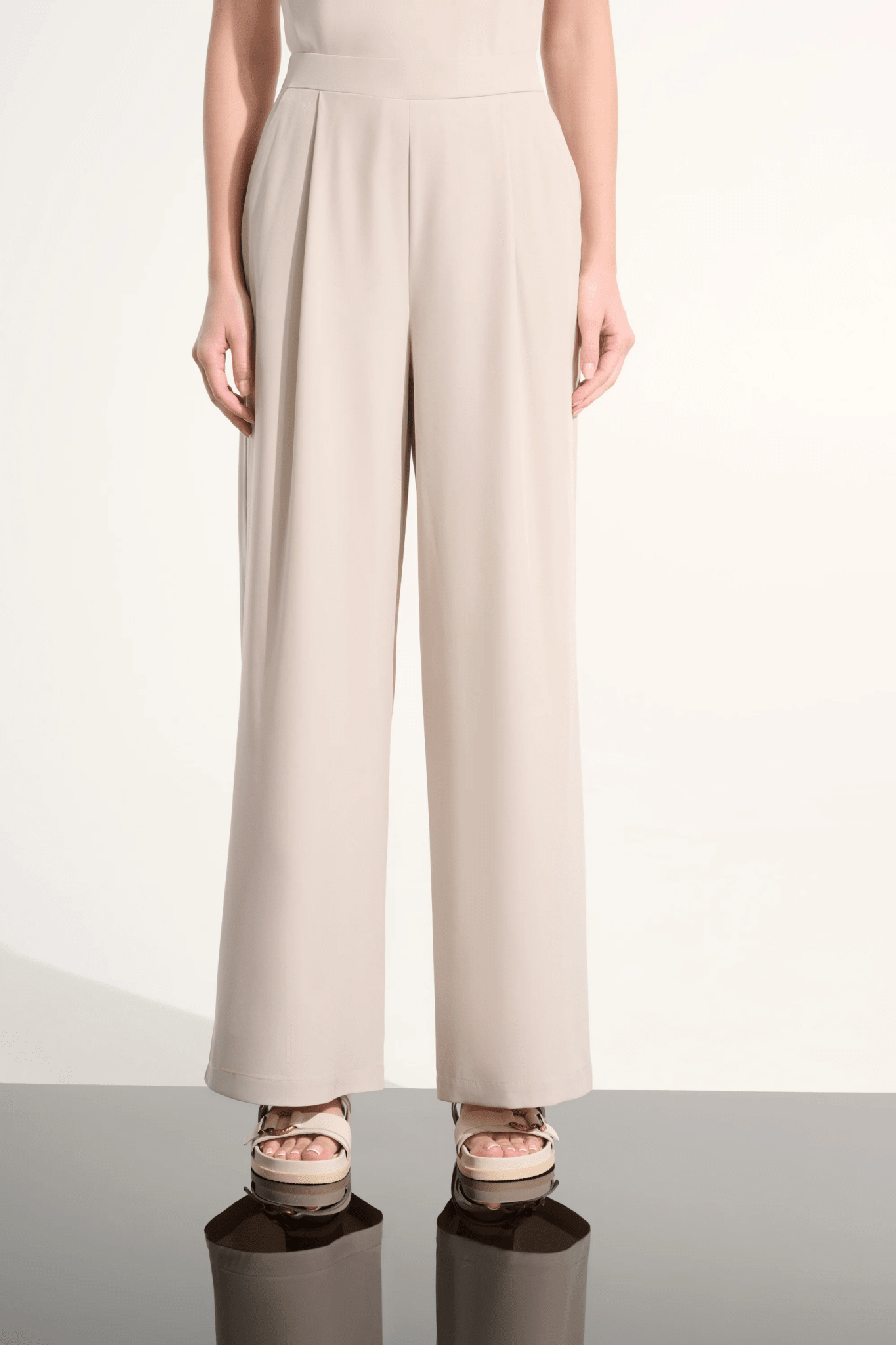 Pull - On Wide Leg Pants 262622 - Blue Sky Fashions & Lingerie