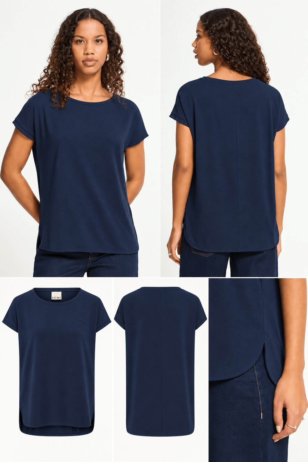 Rebel Crewneck - maritime blue - Blue Sky Fashions & Lingerie