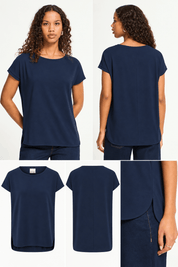 Rebel Crewneck - maritime blue - Blue Sky Fashions & Lingerie